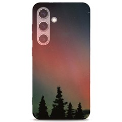 Aurora Borealis Alaska Sky Samsung Galaxy S24 6 2 Inch Black Tpu Uv Case by Perong