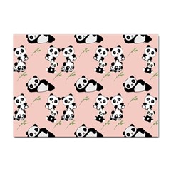 Cute Panda Animal Pattern Sticker A4 (100 Pack) by Perong