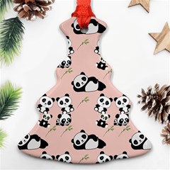 Cute Panda Animal Pattern Ornament (christmas Tree) 