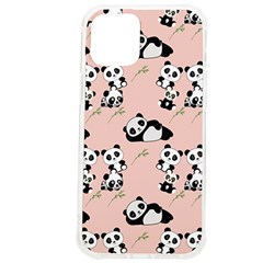 Cute Panda Animal Pattern Iphone 12 Pro Max Tpu Uv Print Case