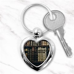 Antique Vintage Old Book Key Chain (heart) by Perong