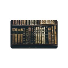 Antique Vintage Old Book Magnet (name Card) by Perong