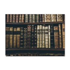 Antique Vintage Old Book Sticker A4 (10 Pack)