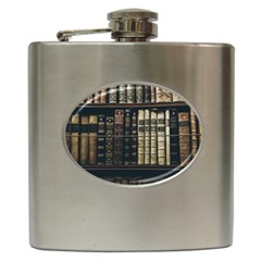 Antique Vintage Old Book Hip Flask (6 Oz) by Perong