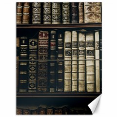 Antique Vintage Old Book Canvas 36  X 48 