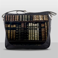 Antique Vintage Old Book Messenger Bag by Perong