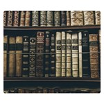 Antique Vintage Old Book Two Sides Premium Plush Fleece Blanket (Kids Size) 50 x40  Blanket Front