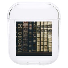 Antique Vintage Old Book Hard Pc Airpods 1/2 Case by Perong