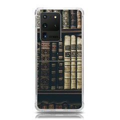 Antique Vintage Old Book Samsung Galaxy S20 Ultra 6 9 Inch Tpu Uv Case by Perong