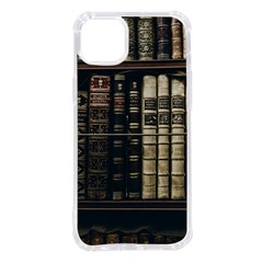 Antique Vintage Old Book Iphone 14 Plus Tpu Uv Print Case by Perong