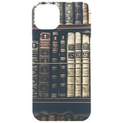 Antique Vintage Old Book Iphone 15 Pro Black Uv Print Pc Hardshell Case by Perong