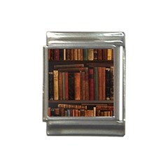 Old Books Vintage Office Antique Library Italian Charm (13mm)