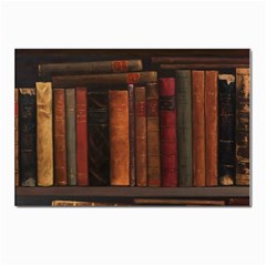 Old Books Vintage Office Antique Library Postcard 4 x 6  (pkg Of 10) by Perong