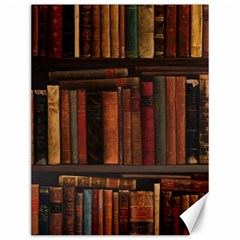 Old Books Vintage Office Antique Library Canvas 12  X 16  by Perong