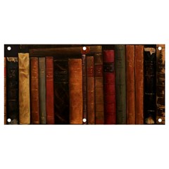 Old Books Vintage Office Antique Library Banner And Sign 4  X 2  by Perong