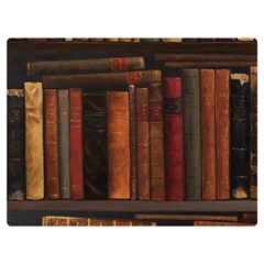 Old Books Vintage Office Antique Library Two Sides Premium Plush Fleece Blanket (baby Size) by Perong