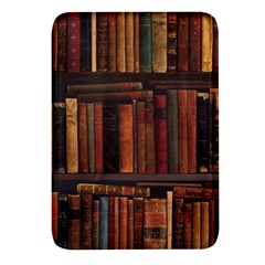 Old Books Vintage Office Antique Library Rectangular Glass Fridge Magnet (4 Pack)