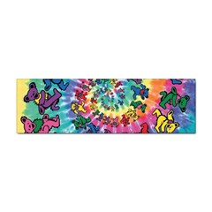 Tie Dye Grateful Dead Bears Sticker Bumper (100 Pack) by Perong