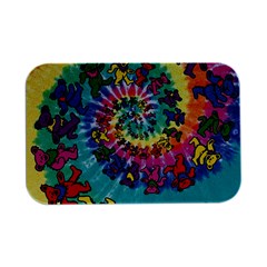 Tie Dye Grateful Dead Bears Open Lid Metal Box (silver)   by Perong