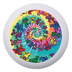 Tie Dye Grateful Dead Bears Dento Box With Mirror by Perong