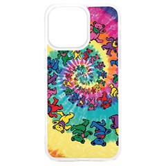 Tie Dye Grateful Dead Bears Iphone 15 Plus Tpu Uv Print Case by Perong