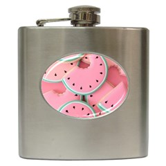 Aesthetic Cute Kawaii Watermelon Hip Flask (6 Oz) by Perong