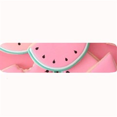 Aesthetic Cute Kawaii Watermelon Large Bar Mat by Perong