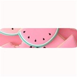 Aesthetic Cute Kawaii Watermelon Large Bar Mat 32 x8.5  Bar Mat