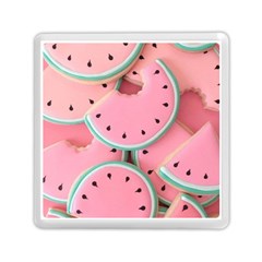 Aesthetic Cute Kawaii Watermelon Memory Card Reader (square) by Perong