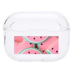 Aesthetic Cute Kawaii Watermelon Hard Pc Airpods Pro Case by Perong