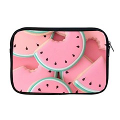 Aesthetic Cute Kawaii Watermelon Apple Macbook Pro 17  Zipper Case by Perong