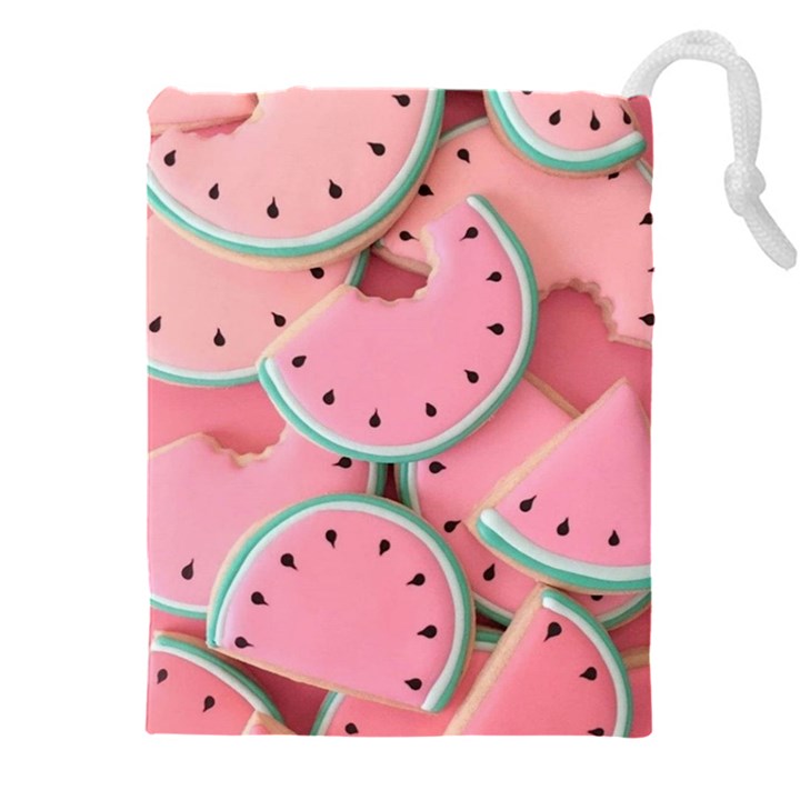 Aesthetic Cute Kawaii Watermelon Drawstring Pouch (5XL)