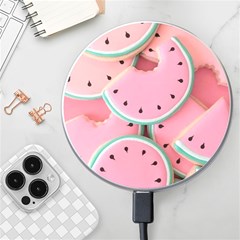 Aesthetic Cute Kawaii Watermelon Wireless Fast Charger(white) by Perong