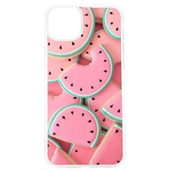 Aesthetic Cute Kawaii Watermelon Iphone 15 Pro Tpu Uv Print Case by Perong