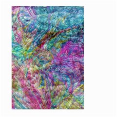 Abstract Candies Large Garden Flag (two Sides) by kaleidomarblingart