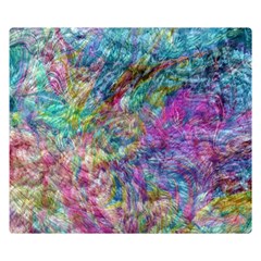 Abstract Candies Two Sides Premium Plush Fleece Blanket (kids Size) by kaleidomarblingart