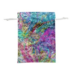 Abstract Candies Lightweight Drawstring Pouch (m) by kaleidomarblingart