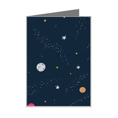 Space Nasa Galaxy Mini Greeting Card