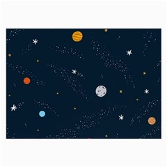 Space Nasa Galaxy Large Glasses Cloth