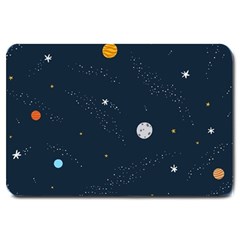 Space Nasa Galaxy Large Doormat by Perong