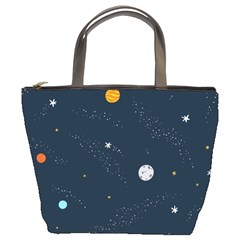 Space Nasa Galaxy Bucket Bag