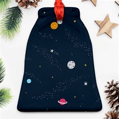 Space Nasa Galaxy Ornament (bell) by Perong