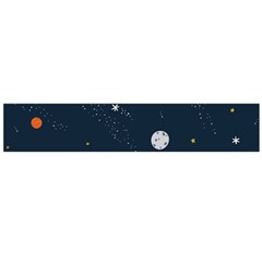 Space Nasa Galaxy Large Premium Plush Fleece Scarf 