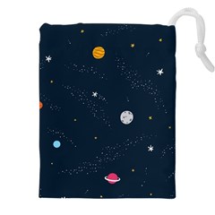 Space Nasa Galaxy Drawstring Pouch (5xl)