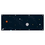 Space Nasa Galaxy Banner and Sign 8  x 3  Front