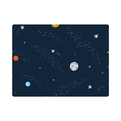 Space Nasa Galaxy Premium Plush Fleece Blanket (mini) by Perong