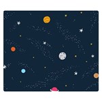 Space Nasa Galaxy Premium Plush Fleece Blanket (Small) 50 x40  Blanket Front