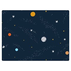 Space Nasa Galaxy Premium Plush Fleece Blanket (extra Small) by Perong