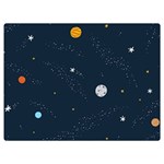 Space Nasa Galaxy Premium Plush Fleece Blanket (Extra Small) 40 x30  Blanket Front