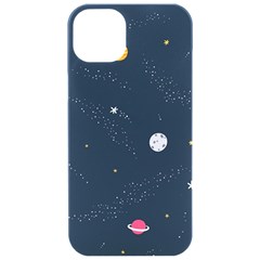 Space Nasa Galaxy Iphone 15 Pro Black Uv Print Pc Hardshell Case by Perong